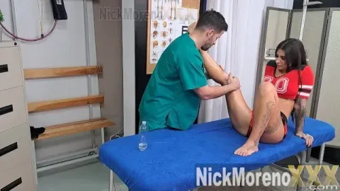 The Physio Gives Susy Gala a Massage and after Giving Her the Massage They St...