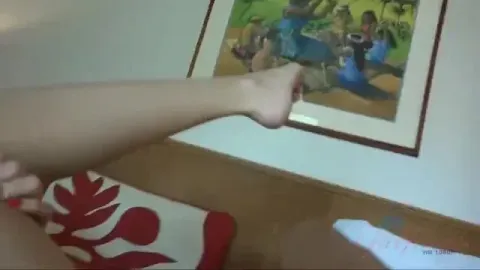 Intimate encounter in Hawaii with creampie