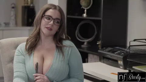Big Natural Tits Tutor Natasha Nice Offers Bonus Round of Her Pussy if Studen...