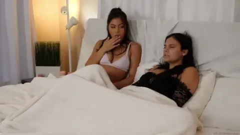 Hot Babes Can't Without Masturbating at Sleepover