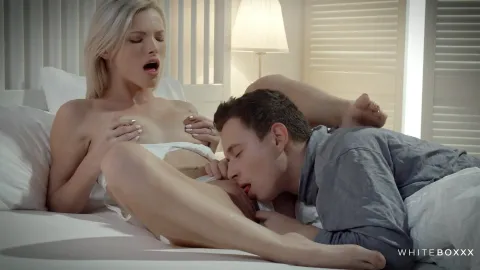 Sensual threesome sex in a lazy afternoon